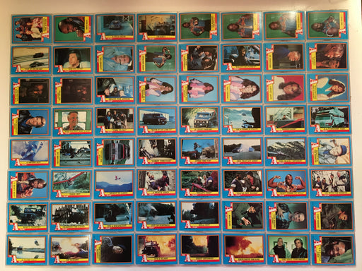 A Team Vintage Base Card Set 66 Cards and 12 Stickers TV Show   - TvMovieCards.com