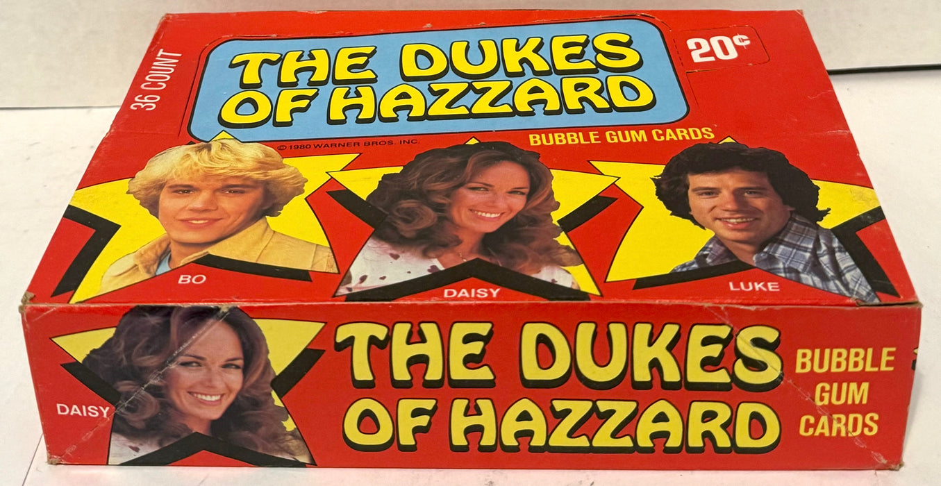 1980 Dukes of Hazzard TV Show Vintage FULL 36 Pack Trading Card Wax Box Donruss   - TvMovieCards.com