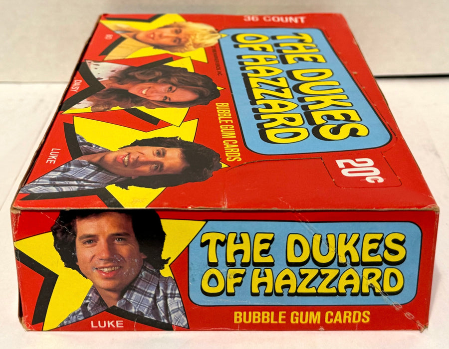 1980 Dukes of Hazzard TV Show Vintage FULL 36 Pack Trading Card Wax Box Donruss   - TvMovieCards.com