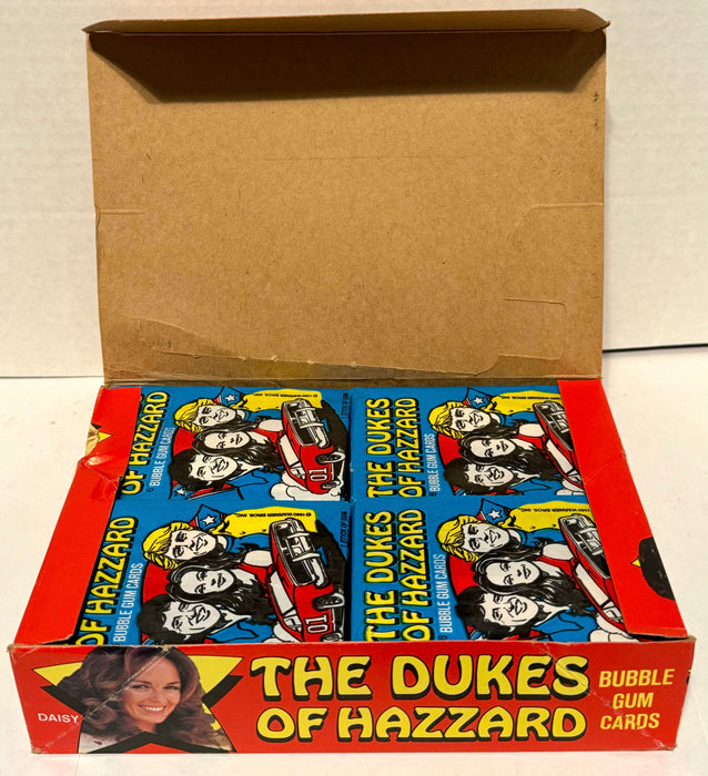 1980 Dukes of Hazzard TV Show Vintage FULL 36 Pack Trading Card Wax Box Donruss   - TvMovieCards.com