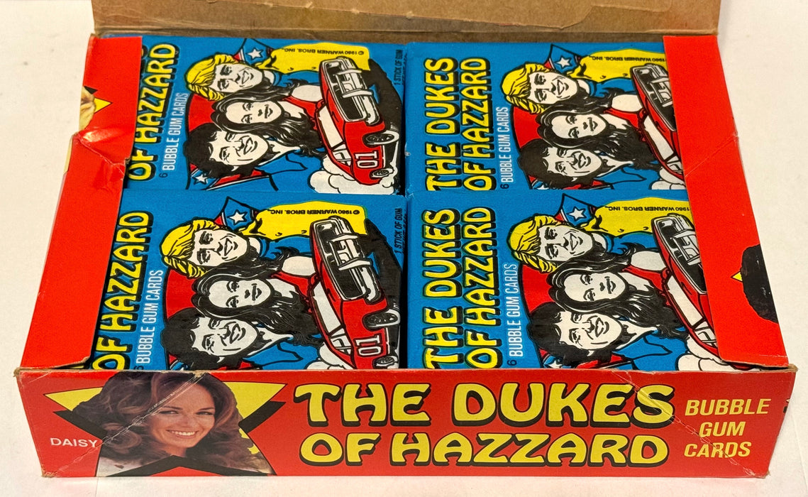 1980 Dukes of Hazzard TV Show Vintage FULL 36 Pack Trading Card Wax Box Donruss   - TvMovieCards.com