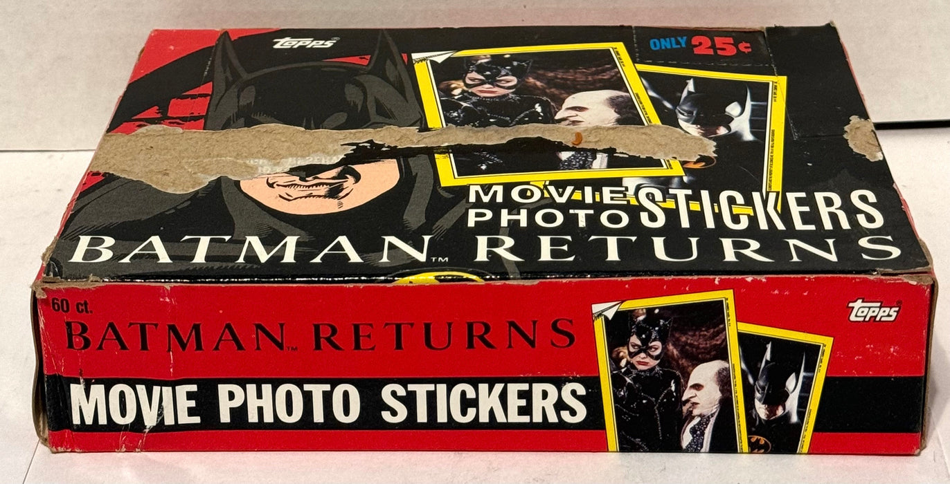 1992 Batman Returns Movie Photo Stickers Trading Card Wax Box 60 Packs Topps   - TvMovieCards.com