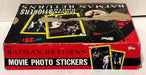 1992 Batman Returns Movie Photo Stickers Trading Card Wax Box 60 Packs Topps   - TvMovieCards.com