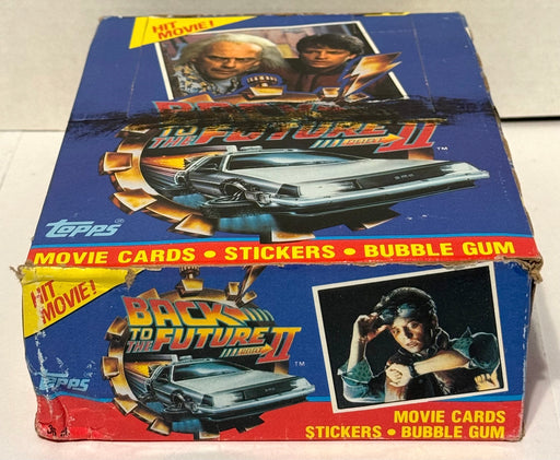 Back to the Future II Movie Closeout Vintage Card Box 36 Packs Topps 1989   - TvMovieCards.com
