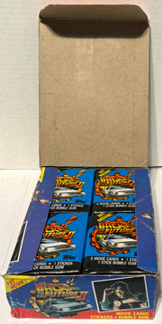 Back to the Future II Movie Closeout Vintage Card Box 36 Packs Topps 1989   - TvMovieCards.com