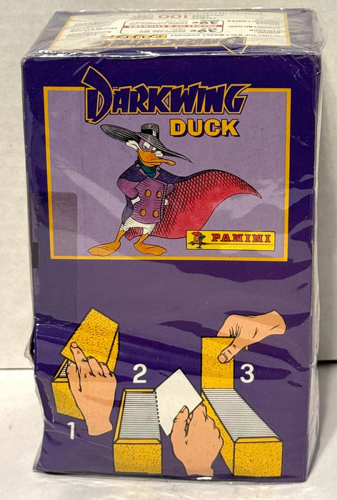 1991 Darkwing Duck Album Sticker Box 100 Packs Sealed Panini   - TvMovieCards.com