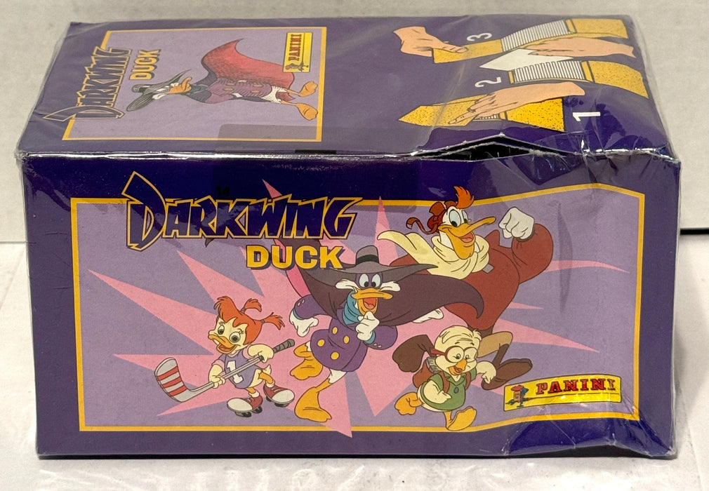 1991 Darkwing Duck Album Sticker Box 100 Packs Sealed Panini   - TvMovieCards.com