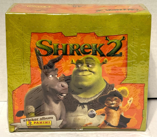 2004 Shrek 2 Movie Album Sticker Box 48 Packs Sealed Panini   - TvMovieCards.com