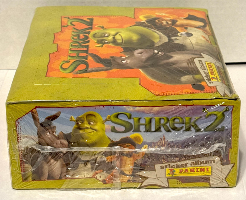 2004 Shrek 2 Movie Album Sticker Box 48 Packs Sealed Panini   - TvMovieCards.com