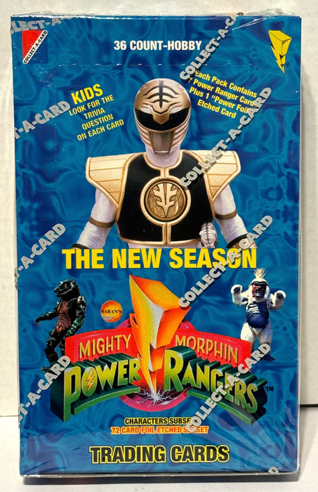 Power Rangers The New Season Hobby Card Box 36 Packs Collect-a-Card 1994   - TvMovieCards.com