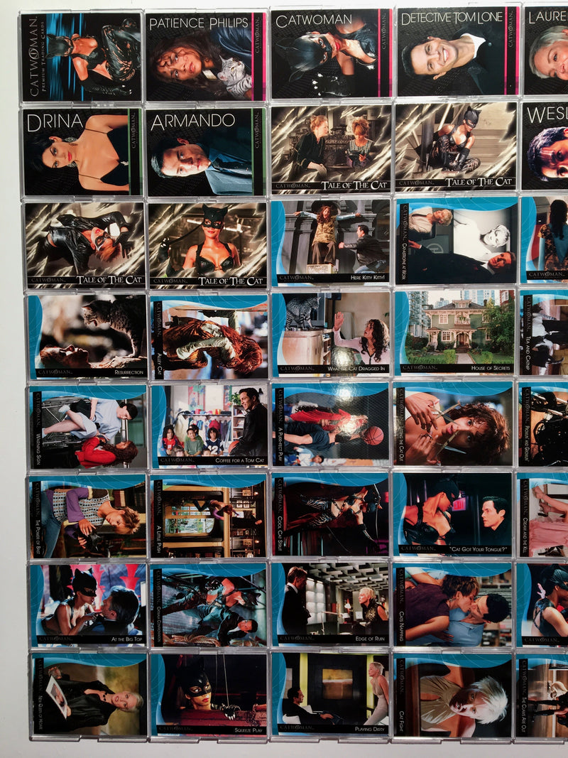 Catwoman Movie Base Card Set 72 Cards Halle Berry Inkworks 2004   - TvMovieCards.com