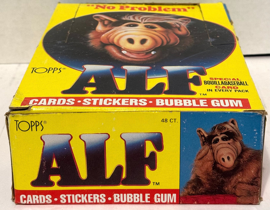 Alf Series 1 Vintage Bubble Gum Wax Trading Card Box 48 Packs Topps 1987 FULL   - TvMovieCards.com