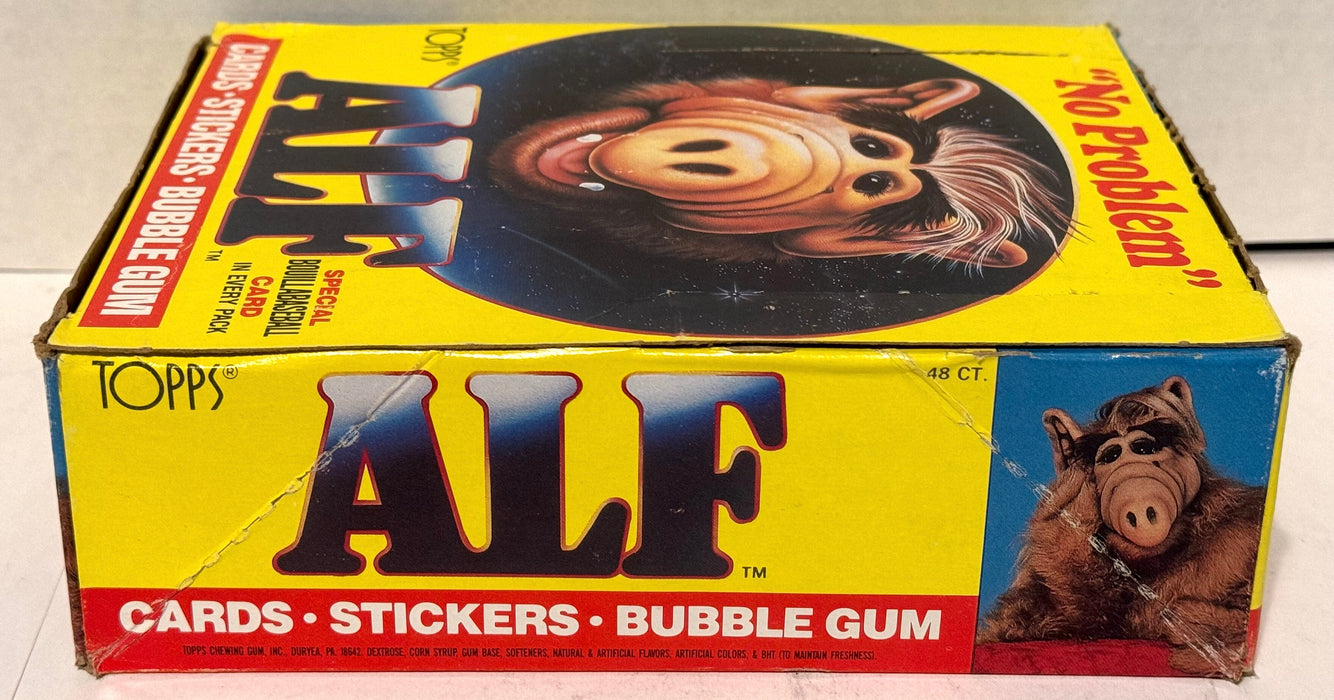 Alf Series 1 Vintage Bubble Gum Wax Trading Card Box 48 Packs Topps 1987 FULL   - TvMovieCards.com