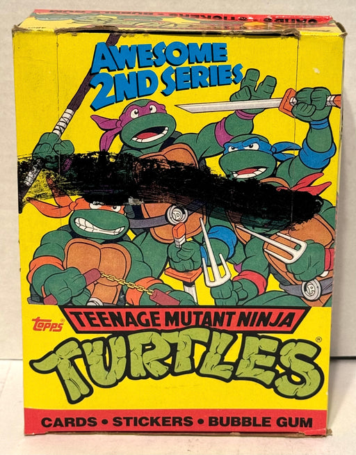 Teenage Mutant Ninja Turtles Cartoon 2nd Series Vintage Card Box 48 Packs Topps   - TvMovieCards.com