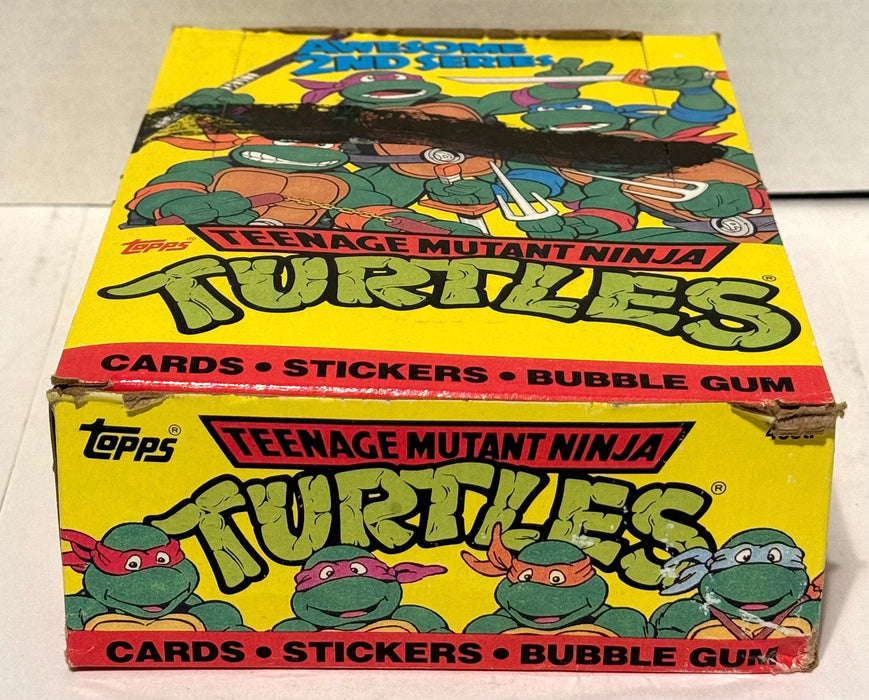 Teenage Mutant Ninja Turtles Cartoon 2nd Series Vintage Card Box 48 Packs Topps   - TvMovieCards.com