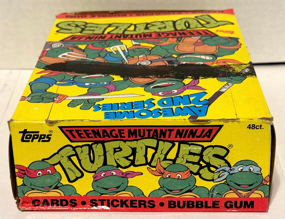 Teenage Mutant Ninja Turtles Cartoon 2nd Series Vintage Card Box 48 Packs Topps   - TvMovieCards.com