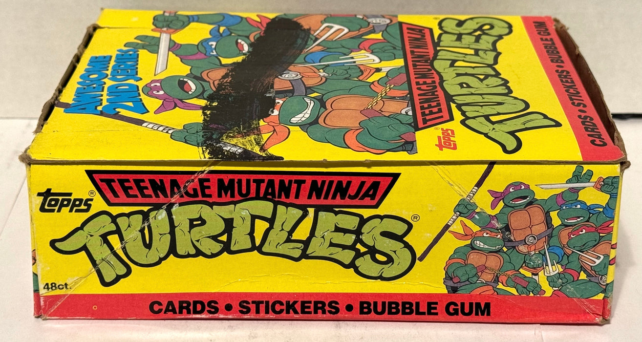 Teenage Mutant Ninja Turtles Cartoon 2nd Series Vintage Card Box 48 Packs Topps   - TvMovieCards.com