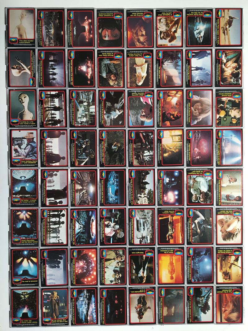 Close Encounters of the Third Kind Vintage Base Card Set 66 Cards Topps 1978   - TvMovieCards.com