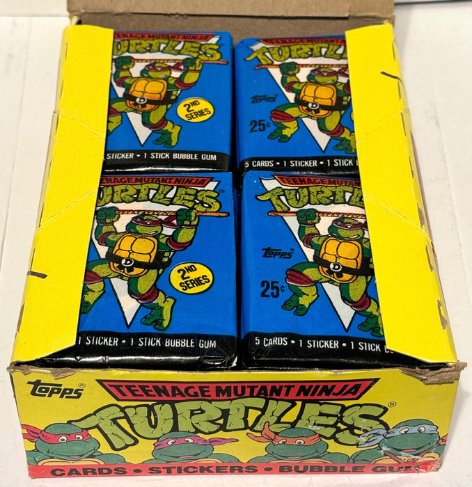 Teenage Mutant Ninja Turtles Cartoon 2nd Series Vintage Card Box 48 Packs Topps   - TvMovieCards.com