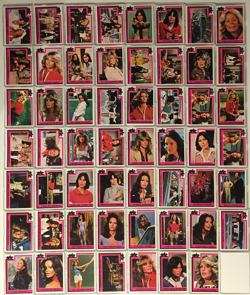 Charlie's Angels Series 1 Vintage Card Set 55 Cards #1 thru #55 OPC 1977   - TvMovieCards.com