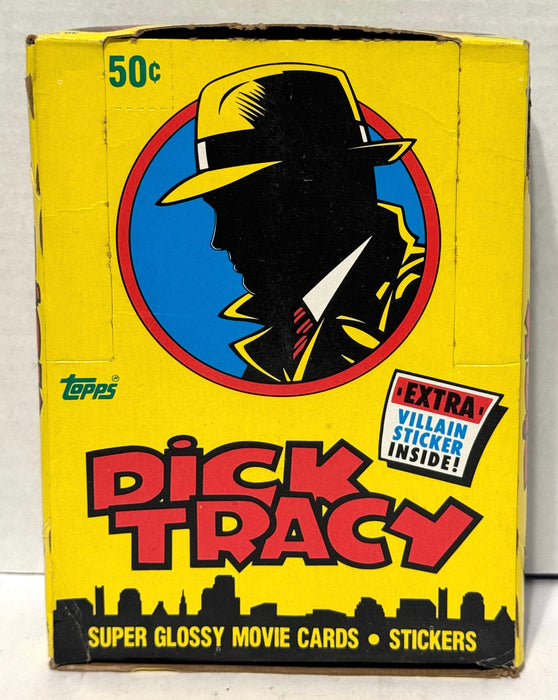 Dick Tracy The Movie Trading Card Box 36 Packs Topps 1990 FULL   - TvMovieCards.com