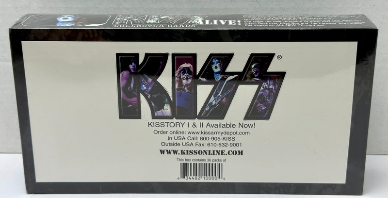 Kiss Alive Collector Cards Music Trading Card Box 36 Packs Neca 2001   - TvMovieCards.com