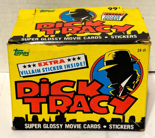 Dick Tracy The Movie Trading Card Box 24 Packs Topps 1990 FULL   - TvMovieCards.com