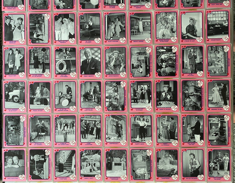 Lucy I Love Pink Front Base Trading Card Set 110 Cards Pacific 1991   - TvMovieCards.com