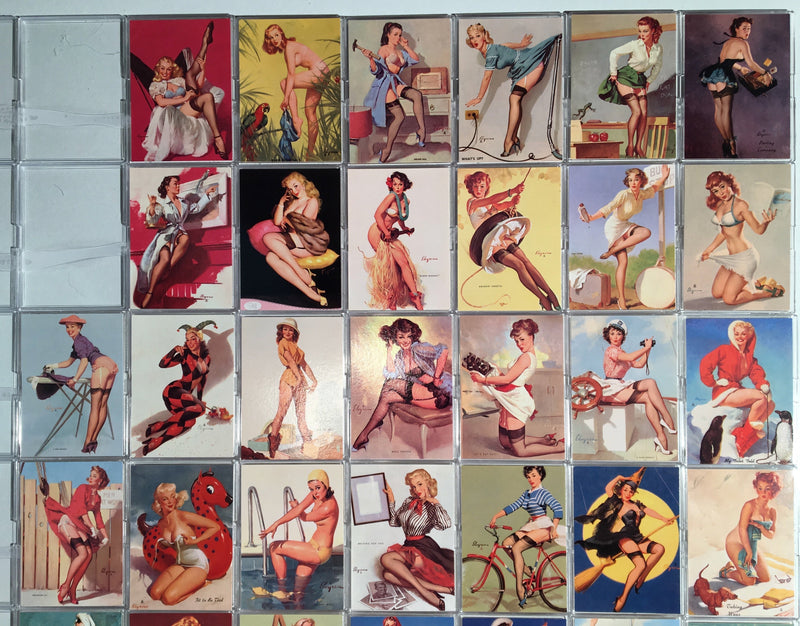 Elvgren Pin-Ups Factory Card Set 50 Cards 21st Century Archives 1995   - TvMovieCards.com