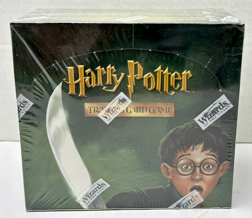 Harry Potter TCG WOTC CHAMBER OF SECRETS Sealed 36 Pack Booster Box   - TvMovieCards.com