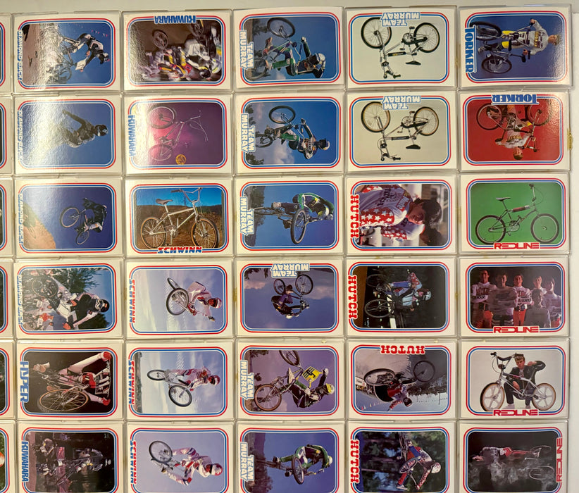 1984 BMX Bike Card Series Complete Vintage Card Set 59/59 Cards Huffy   - TvMovieCards.com