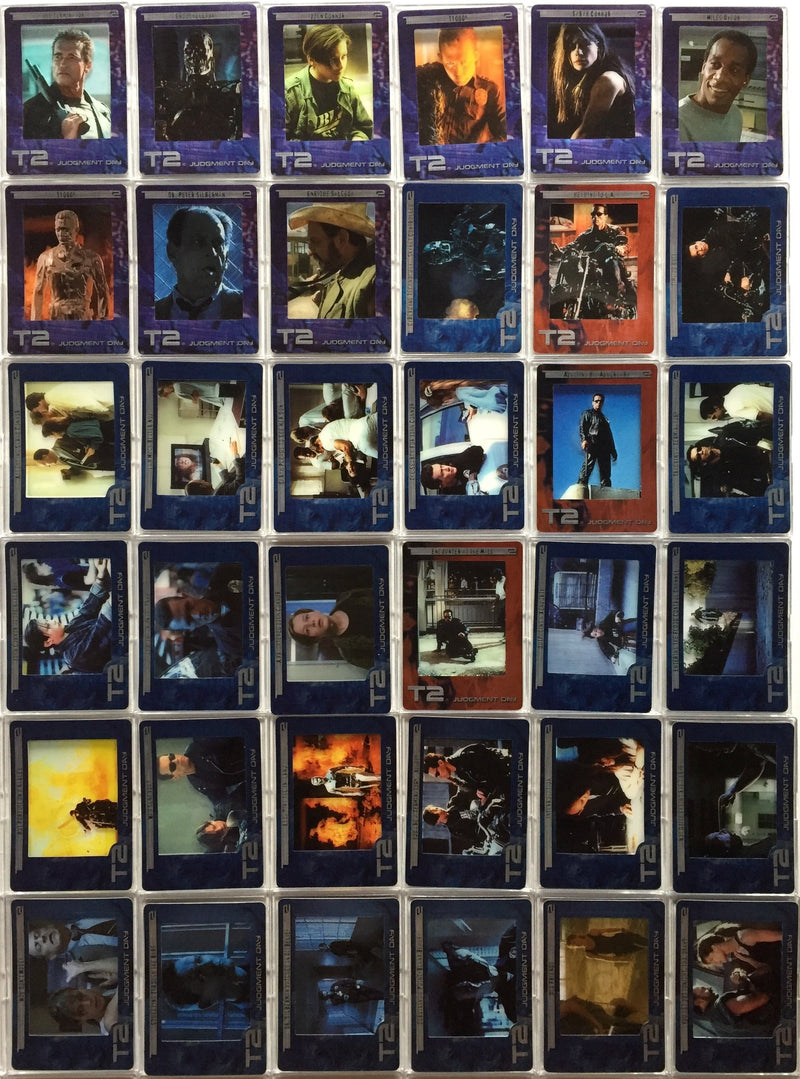 Terminator 2 Film Cell Base Card Set 72 Cards Filmcardz T2 Artbox 2003 - TvMovieCards.com