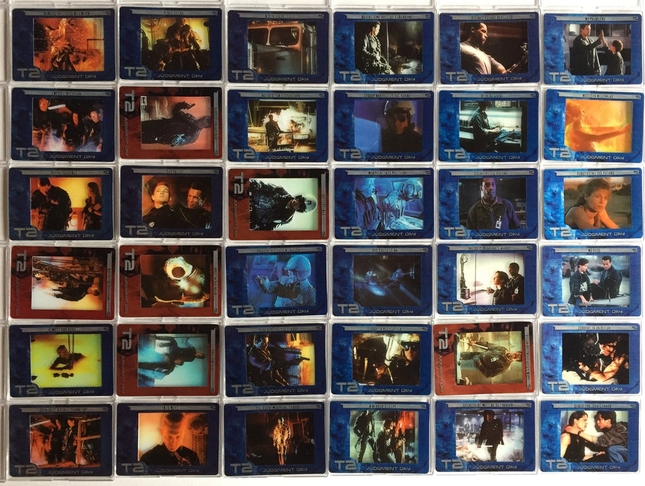 Terminator 2 Film Cell Base Card Set 72 Cards  Filmcardz T2   - TvMovieCards.com