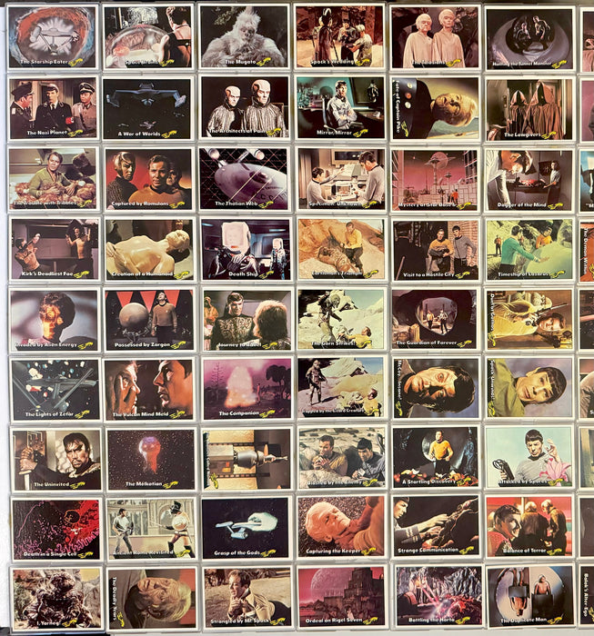 Star Trek 1976 Topps Complete Vintage Card Set 88 Cards No Stickers   - TvMovieCards.com