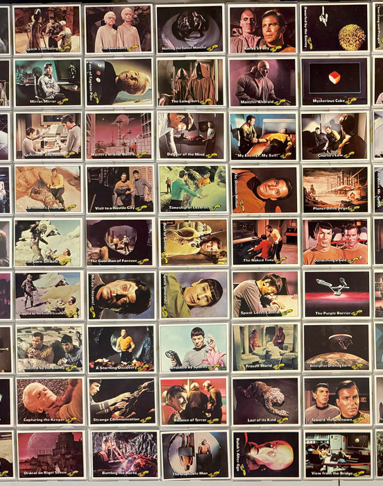 Star Trek 1976 Topps Complete Vintage Card Set 88 Cards No Stickers   - TvMovieCards.com