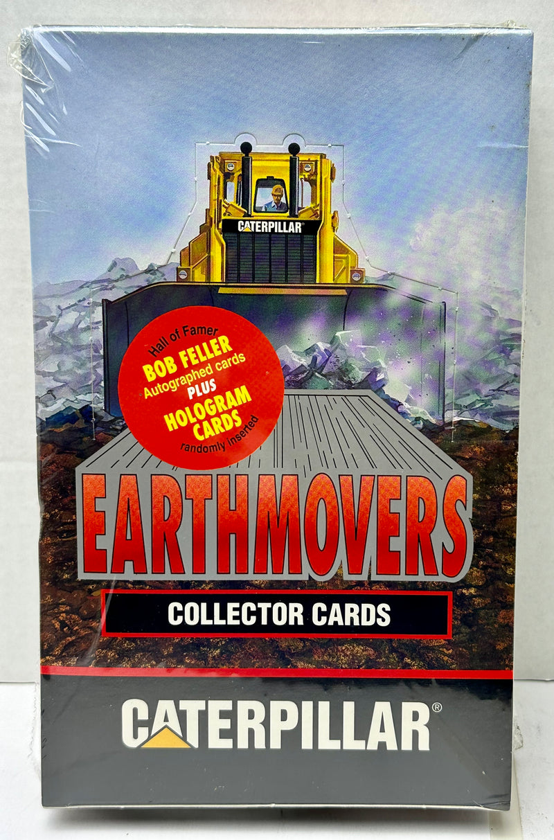 1993 Caterpillar Earthmovers Series I 1 Factory Sealed Trading Card Box NEW TCM   - TvMovieCards.com