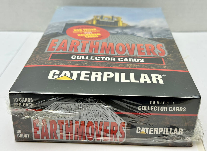 1993 Caterpillar Earthmovers Series I 1 Factory Sealed Trading Card Box NEW TCM   - TvMovieCards.com