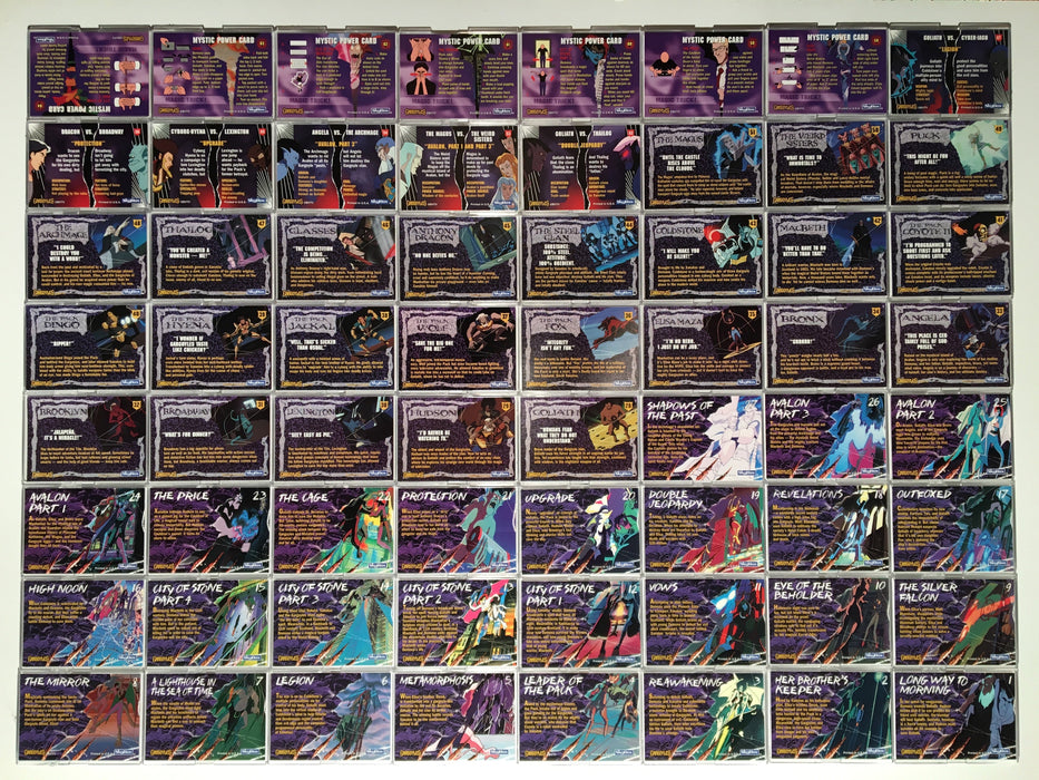 Gargoyles Series 2 Base Card Set 75 Cards Skybox 1995   - TvMovieCards.com