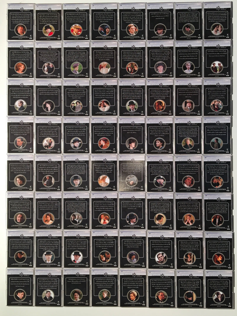 Downton Abbey Seasons 1 & 2 Base Card Set 126 Cards Cryptozoic 2014   - TvMovieCards.com