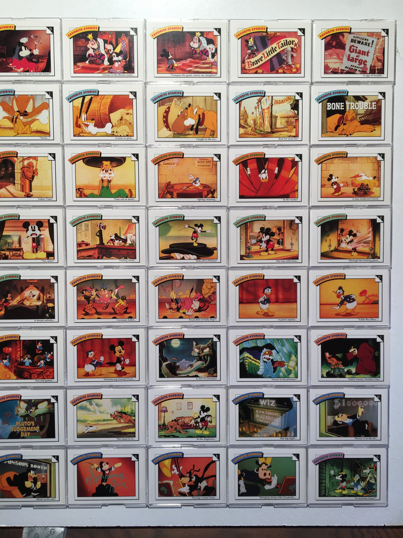Disney Collector Cards Series 1 Base Trading Card Set 210 Cards Impel 1991 - TvMovieCards.com