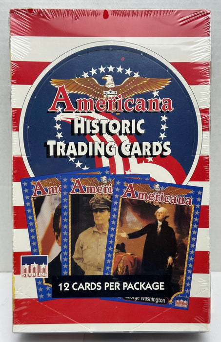 1991 Americana Historic Trading Card Box Starline Factory Sealed 36 Packs   - TvMovieCards.com