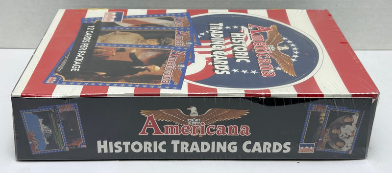 1991 Americana Historic Trading Card Box Starline Factory Sealed 36 Packs   - TvMovieCards.com