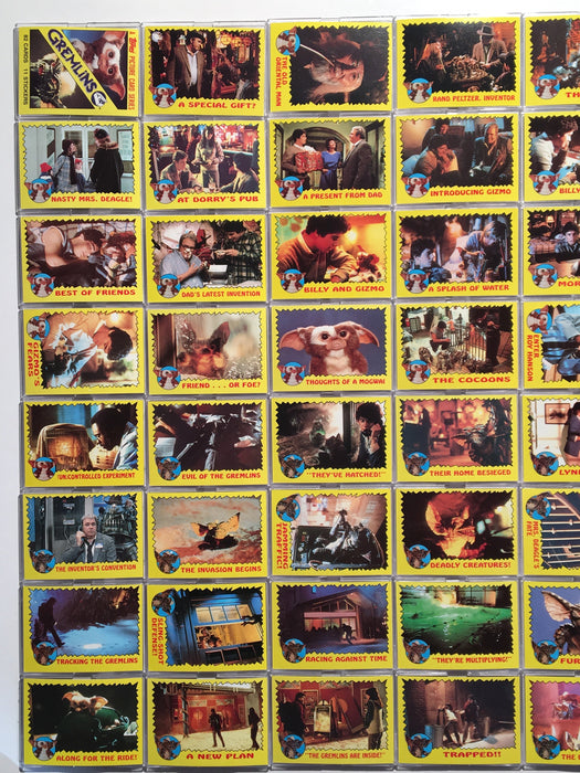 Gremlins Movie Vintage Card Set 82 Cards and 11 Stickers 1984 Topps   - TvMovieCards.com