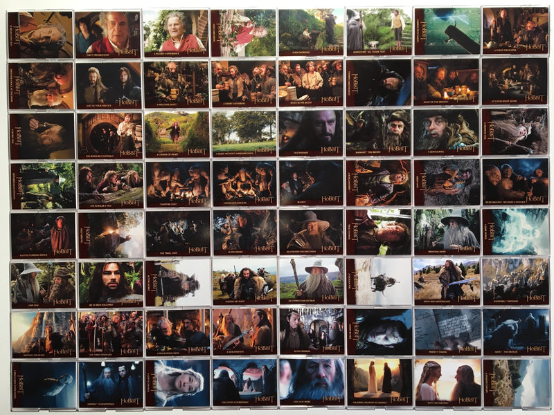 Hobbit An Unexpected Journey Base Card Set 101 Cards Cryptozoic 2014   - TvMovieCards.com