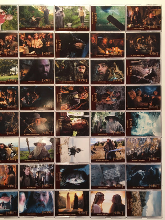 Hobbit An Unexpected Journey Base Card Set 101 Cards Cryptozoic 2014   - TvMovieCards.com
