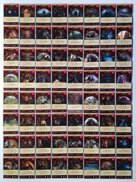 Hobbit An Unexpected Journey Base Card Set 101 Cards Cryptozoic 2014   - TvMovieCards.com