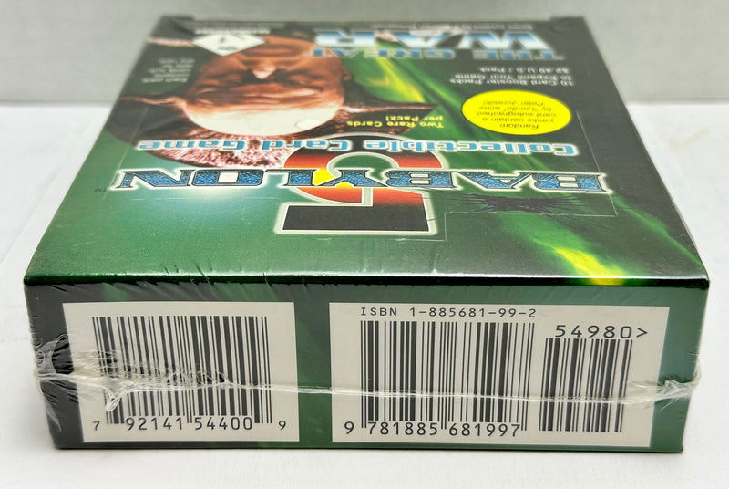 Babylon 5 The Great War CCG Booster Game Card Box Sealed 1998   - TvMovieCards.com