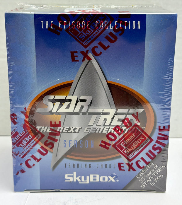 1996 Star Trek The Next Generation TNG Episodes Season 5 Trading Card Box 48ct   - TvMovieCards.com