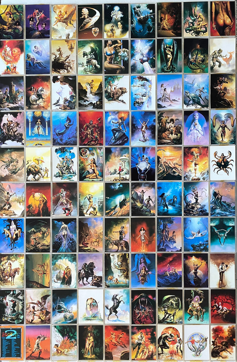Boris Vallejo Series 2 Base Trading Card Set 90 Cards 1992 Comic Images   - TvMovieCards.com