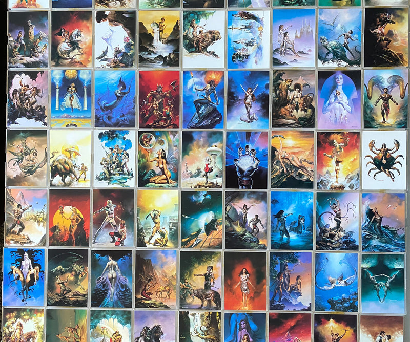 Boris Vallejo Series 2 Base Trading Card Set 90 Cards 1992 Comic Images   - TvMovieCards.com